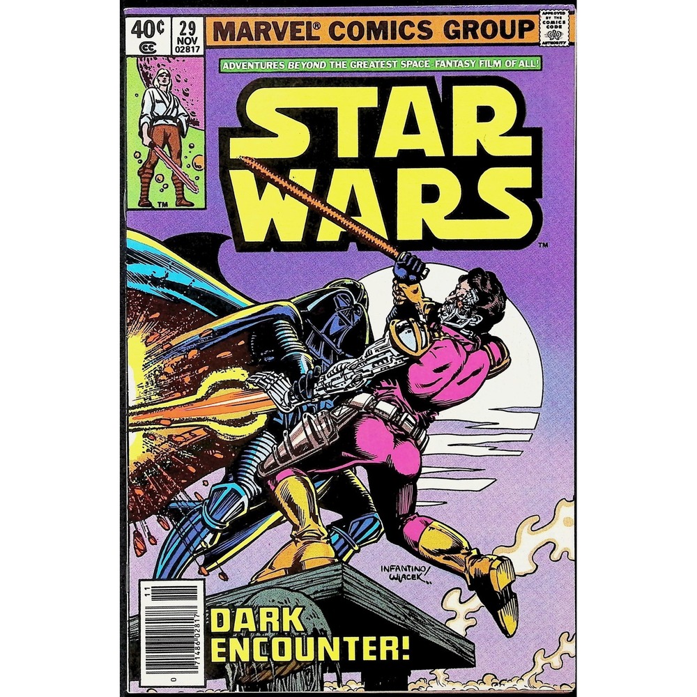 Star Wars #29 Marvel Comic Book 1979 Darth Vader Luke Skywalker Newsstand